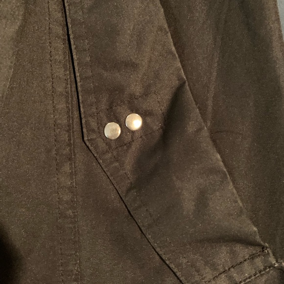 Weathertamer Black Trench coat , Size M - Picture 6 of 7